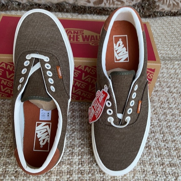 Vans Era 59 Flannel Dusty Olive Men’s - Picture 13 of 16